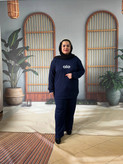 ست بلوز شلوار الو.جنس بهاره سایز بزرگ از ۴۶ تا ۵۶