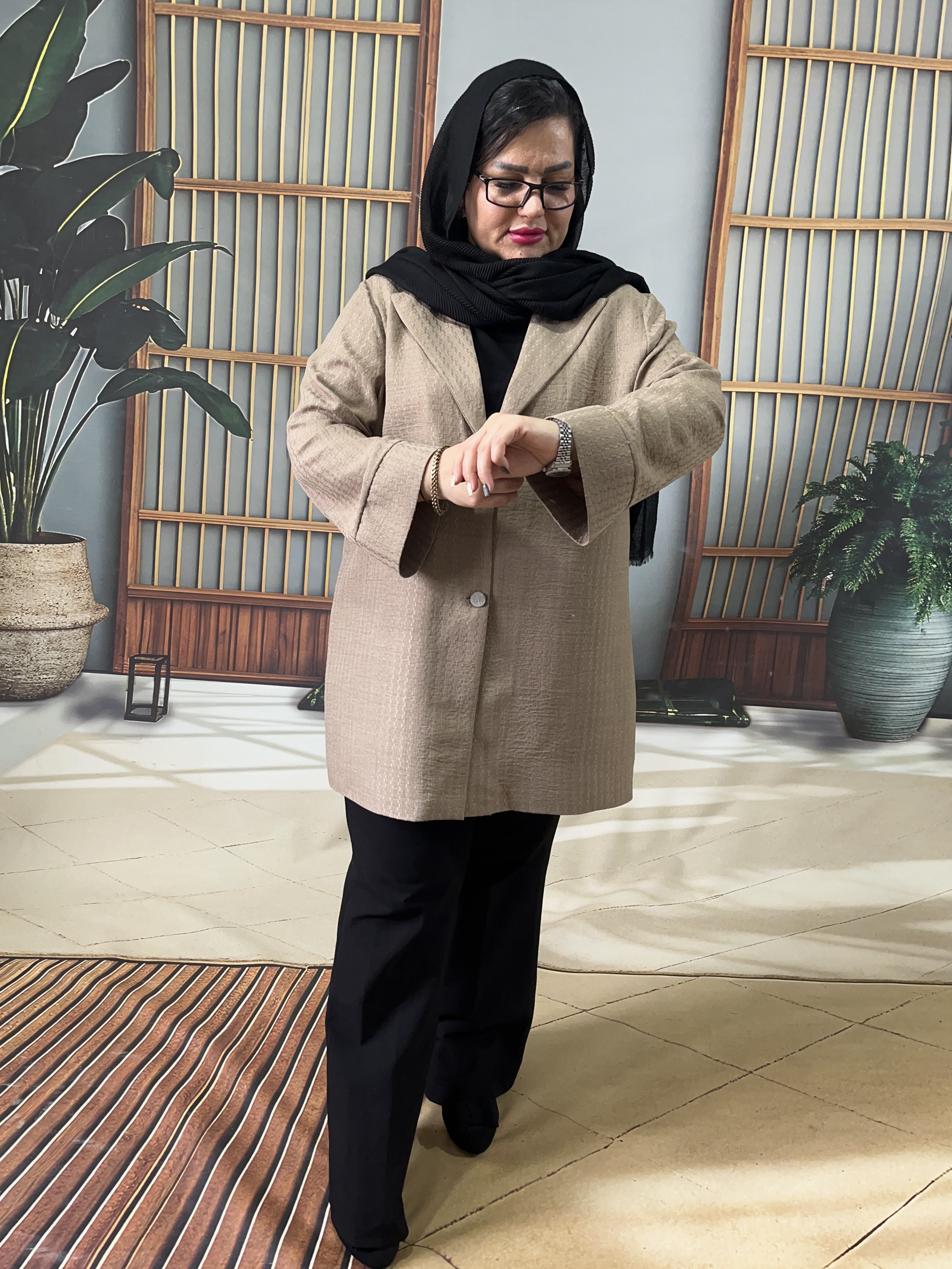 شومیزمدل کتی سایزبزرگ خنک تابستونه از50تا56 مدل 1