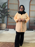 شومیزمانتویی نخی بدون مواد سایزبزرگ از۴۸تا۵۸